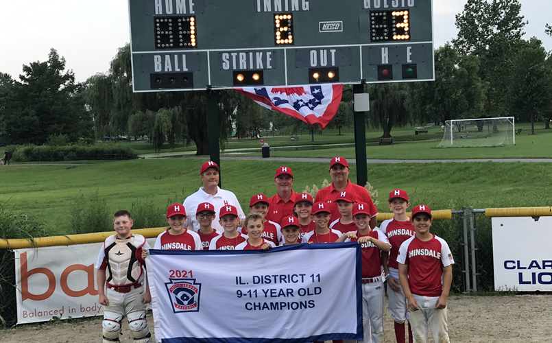 2021 - 11U District Champions!